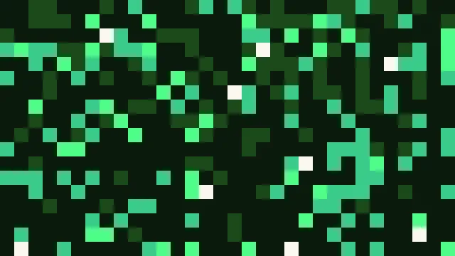 Pixel-Muster in Grün