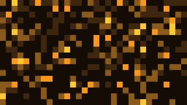 Pixel-Muster in Braun und Gold