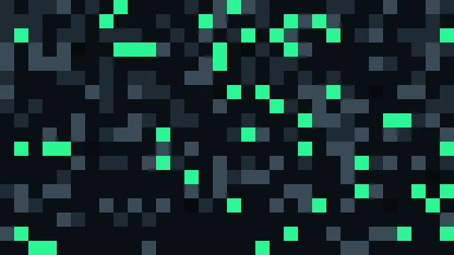 Pixel-Muster in Grau und Grün